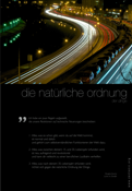 Die natürliche Ordnung der Dinge